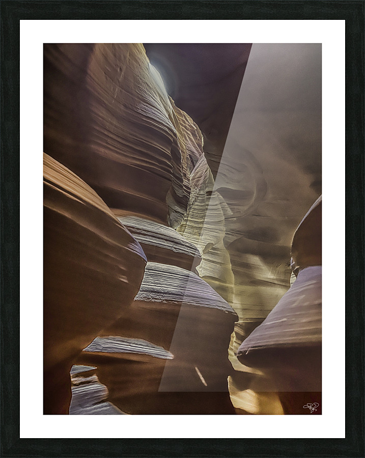 Canyon Contours Picture Frame print