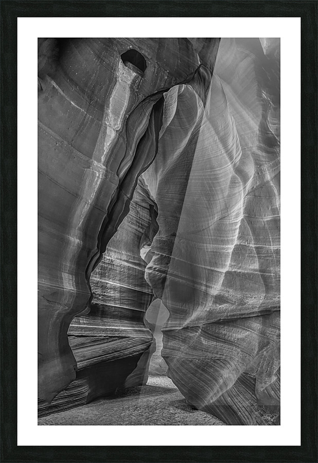 Spinning Top BW Picture Frame print