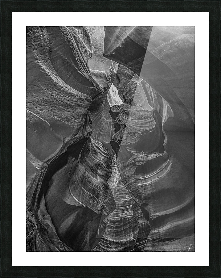 Column Cavalcade BW Picture Frame print