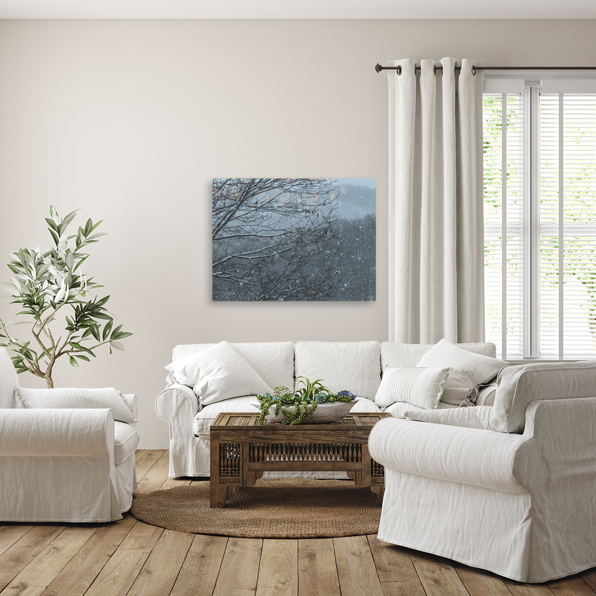 First Snow Reproduction