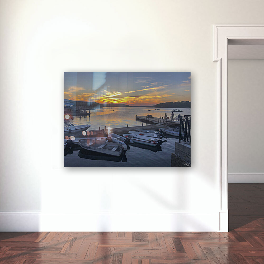 Bar Harbor at Dusk Reproduction