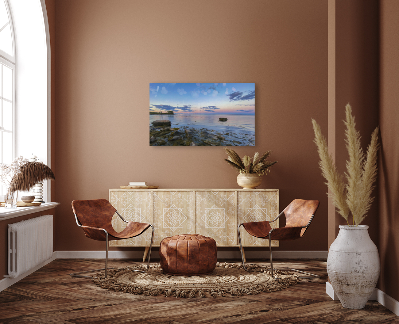 Tenants Bay Sunset Reproduction
