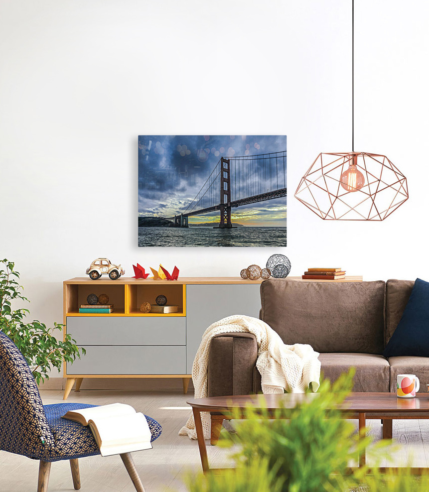 Golden Gate Sunset Reproduction