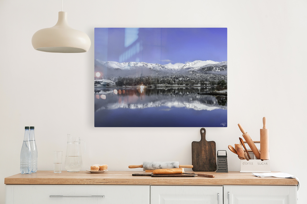 Mountain Reflections Reproduction