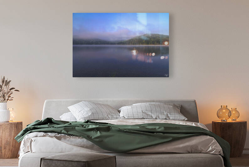 Silvermine Lake Refelctions  Seven Lakes Drive  Harriman  NY by THOMAS PATRICK KENNEDY