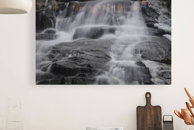 Winter Waterfall by THOMAS PATRICK KENNEDY