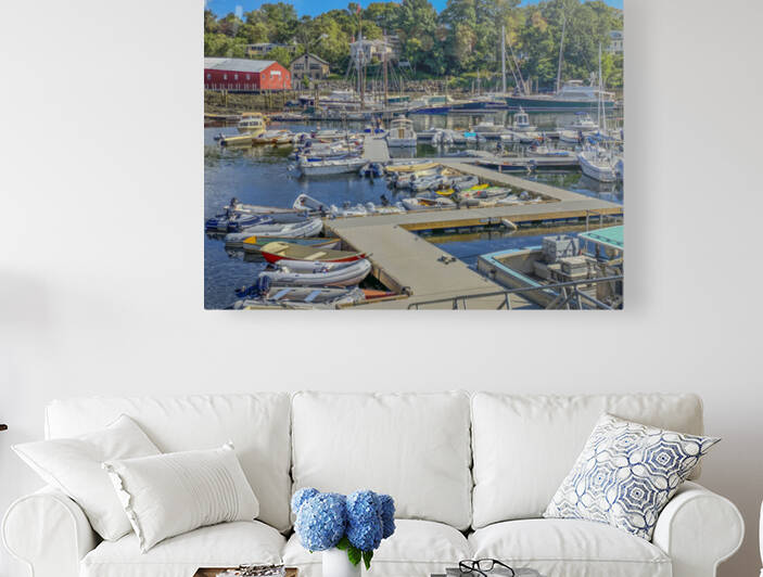 Zig Zagging in the Bay Camden Maine by THOMAS PATRICK KENNEDY