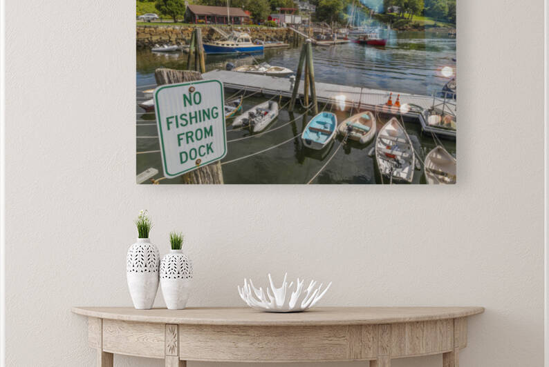 No Fishing from the Dock by THOMAS PATRICK KENNEDY