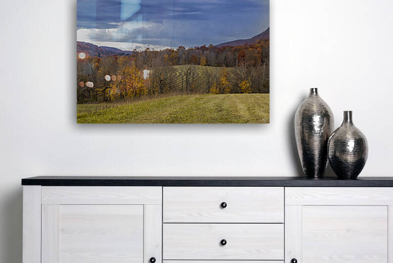 Schunnemunk Mountain State Park   Farm Fields in Haying Rows by THOMAS PATRICK KENNEDY