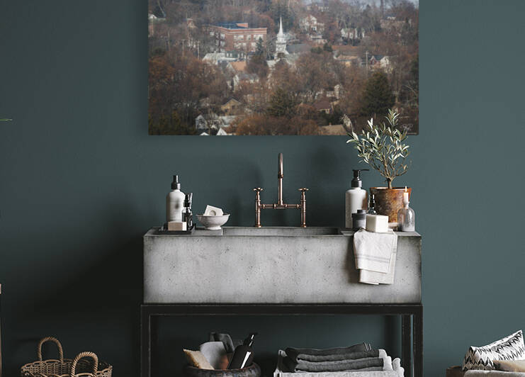 Cornwall on Hudson Lower Village by THOMAS PATRICK KENNEDY