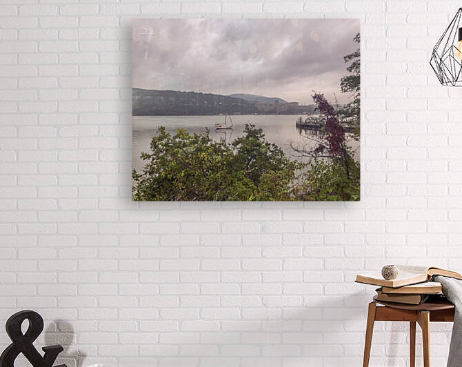 West Point Misty Morning by THOMAS PATRICK KENNEDY
