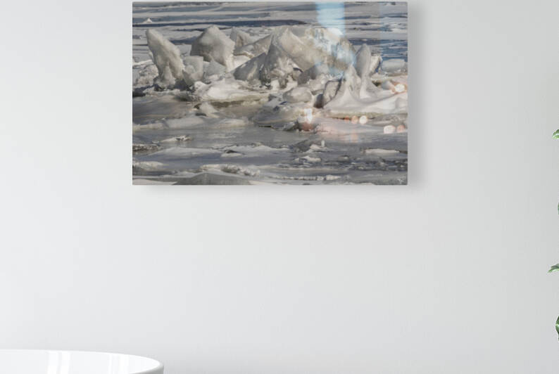 Hudson River Ice Pack 2 by THOMAS PATRICK KENNEDY