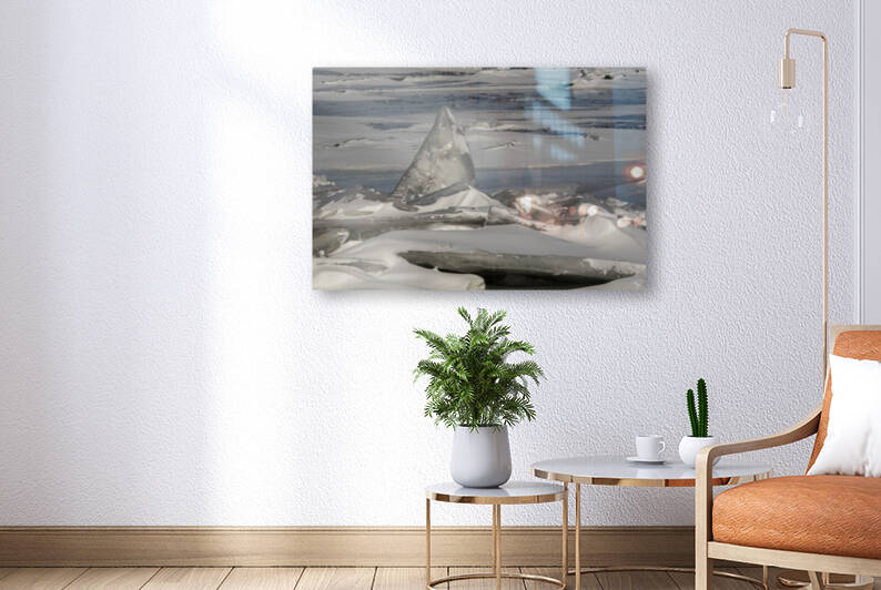 Hudson River Ice Pack 3 by THOMAS PATRICK KENNEDY