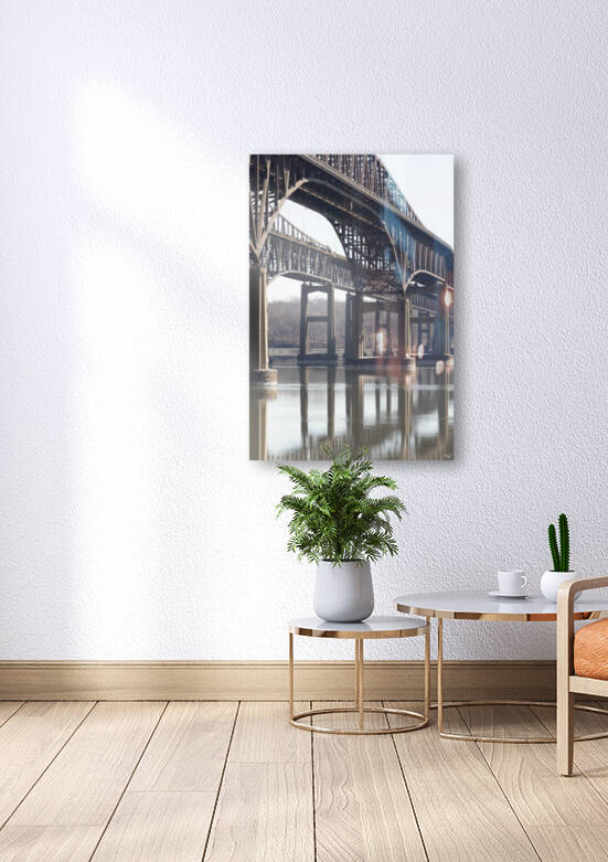 Newburgh Beacon Bridge Reflections by THOMAS PATRICK KENNEDY