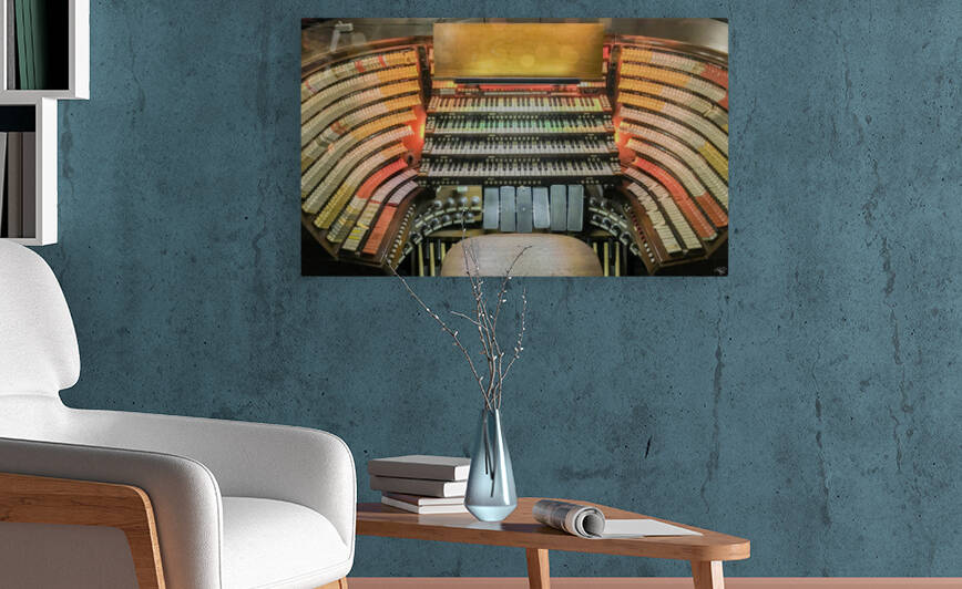 Organ at the Cadet Chapel  West Point by THOMAS PATRICK KENNEDY