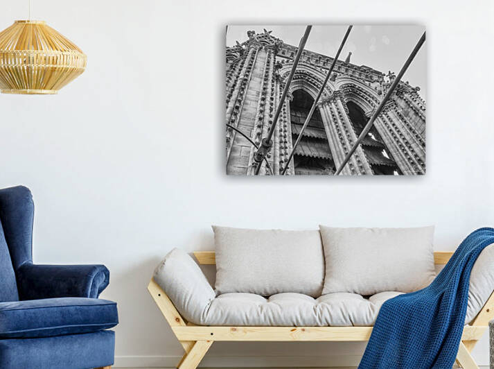 The Tower and Supports BW by THOMAS PATRICK KENNEDY