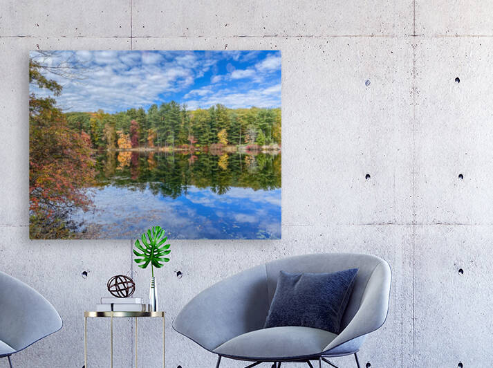 Autumn Reflections of a Pristine Sky by THOMAS PATRICK KENNEDY