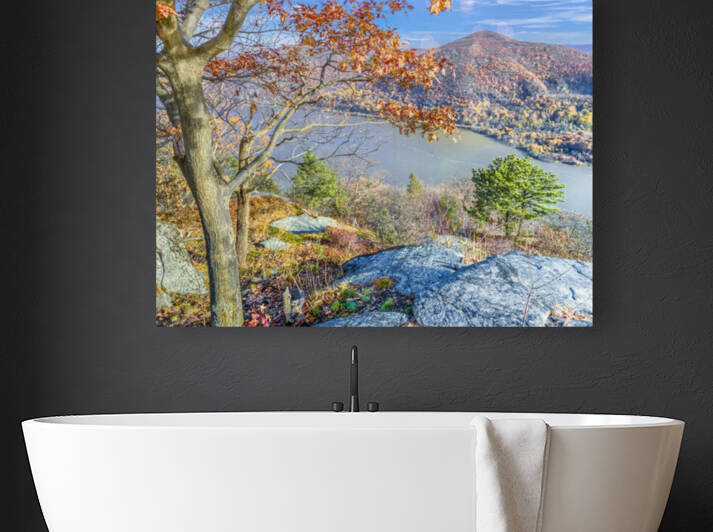 Hudson River Autumn Colors by THOMAS PATRICK KENNEDY