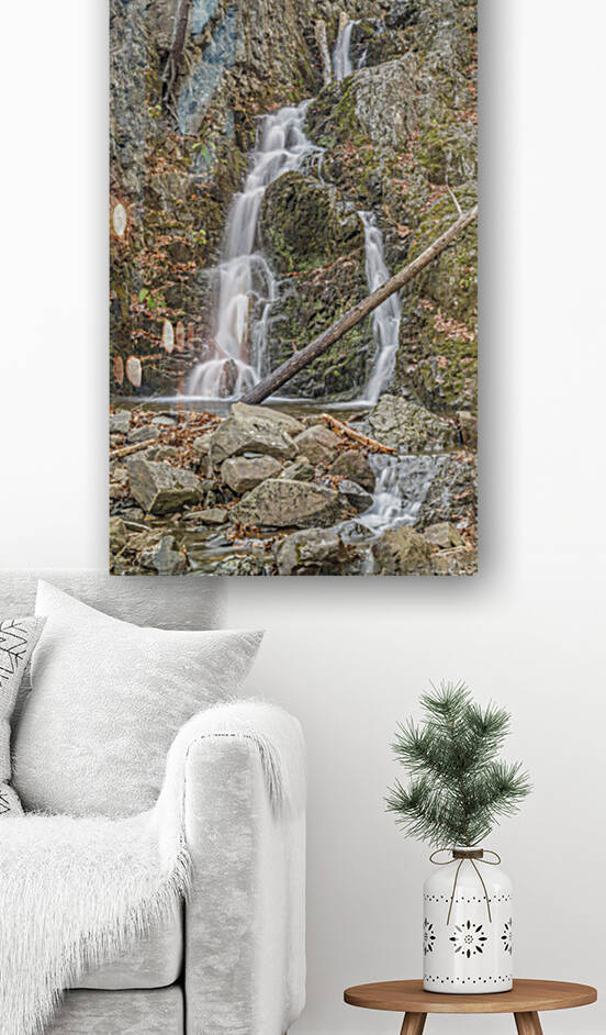 Fitzgerald Falls Along the Appalachian Trail by THOMAS PATRICK KENNEDY