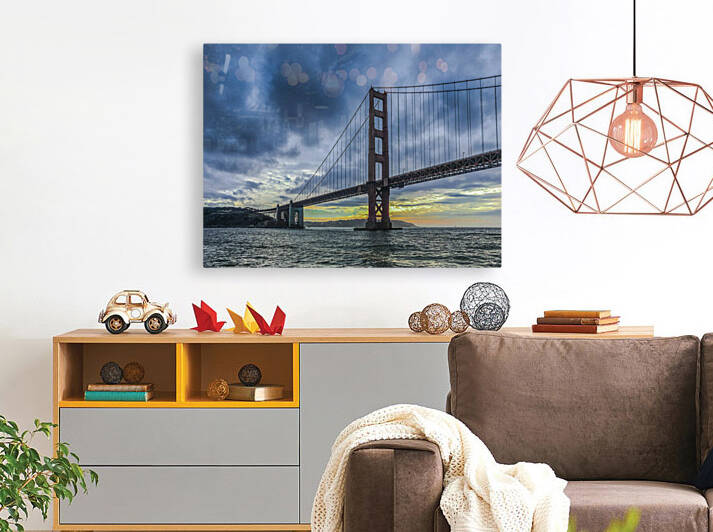Golden Gate Sunset by THOMAS PATRICK KENNEDY