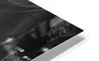 Canyon Waves BW HD Metal print