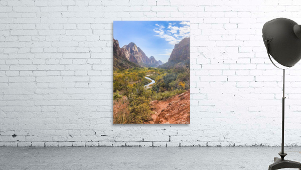 Zion Winding Stream Wall Preview