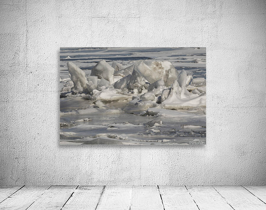 Hudson River Ice Pack 2 Wall Preview