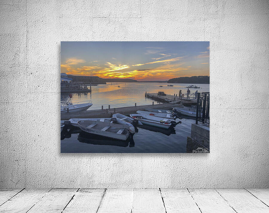 Bar Harbor at Dusk Wall Preview