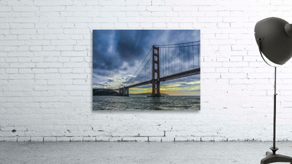 Golden Gate Sunset Wall Preview