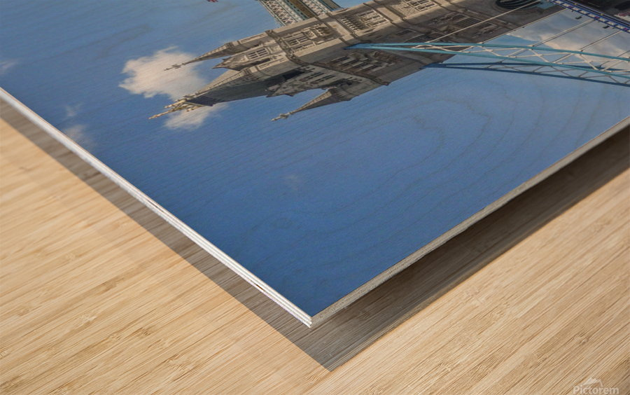London Bridge Wood print