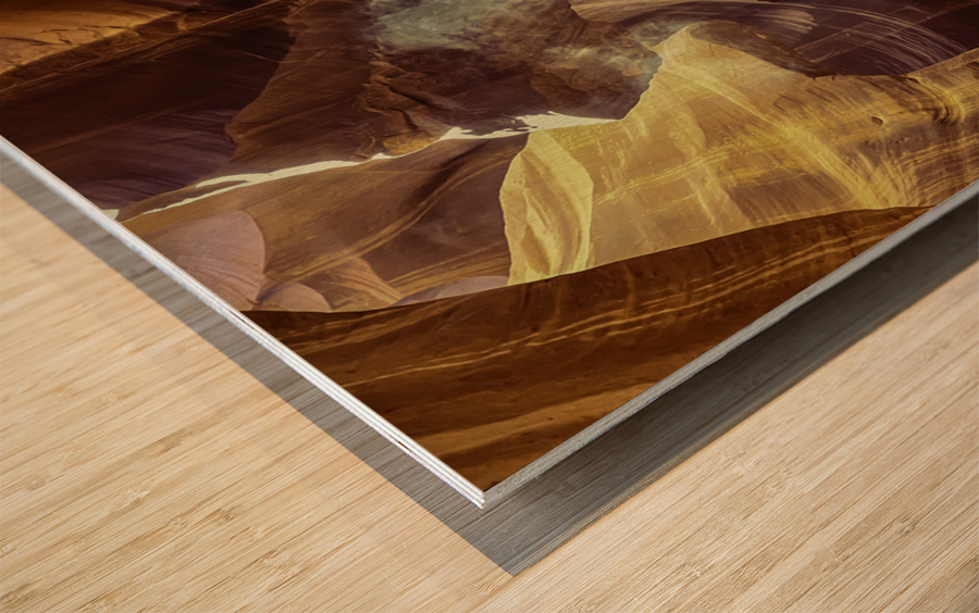 Sand and Stone Wood print