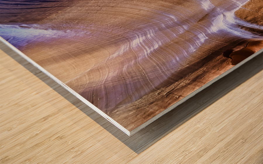 Canyon Chimney Wood print