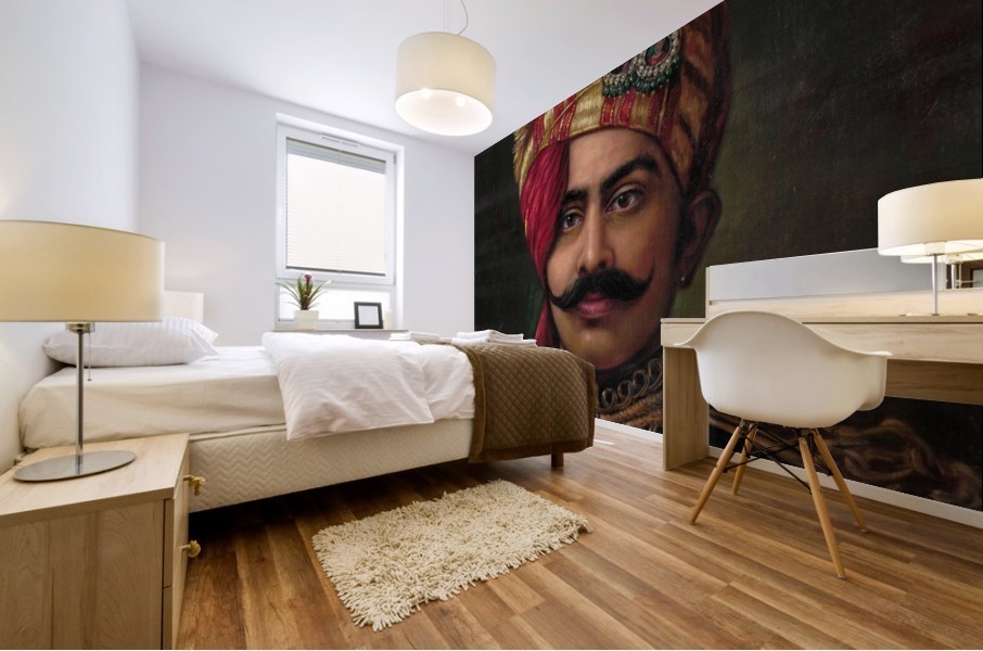 MAHARAJA PORTRAIT Mural print