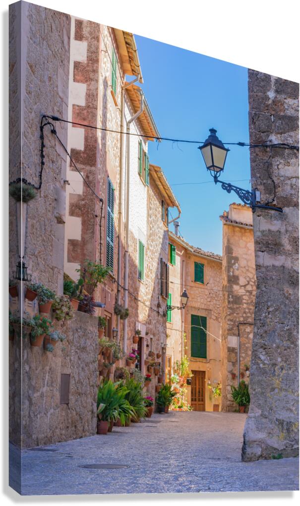 Valldemossa on Mallorca Spain Balearic islands Canvas Print
