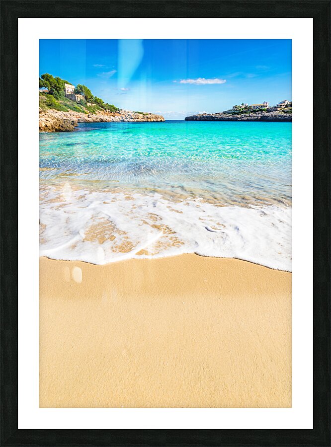 Mallorca cala marcal Picture Frame print
