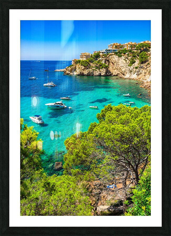 Costa de la Calma Mallorca Picture Frame print