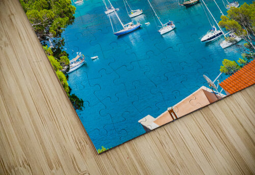 Port de Soller on Majorca alex puzzle