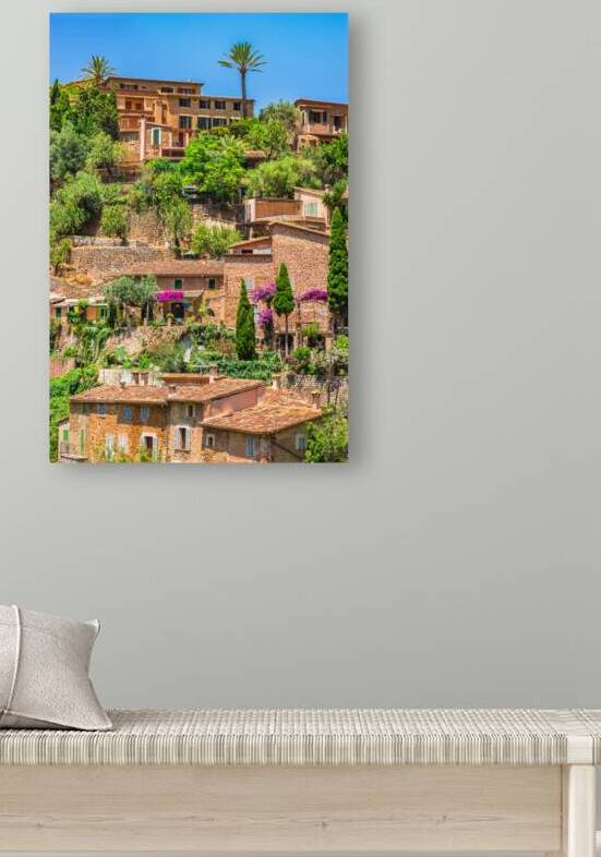 Beautiful village Deia on Majorca island by alex