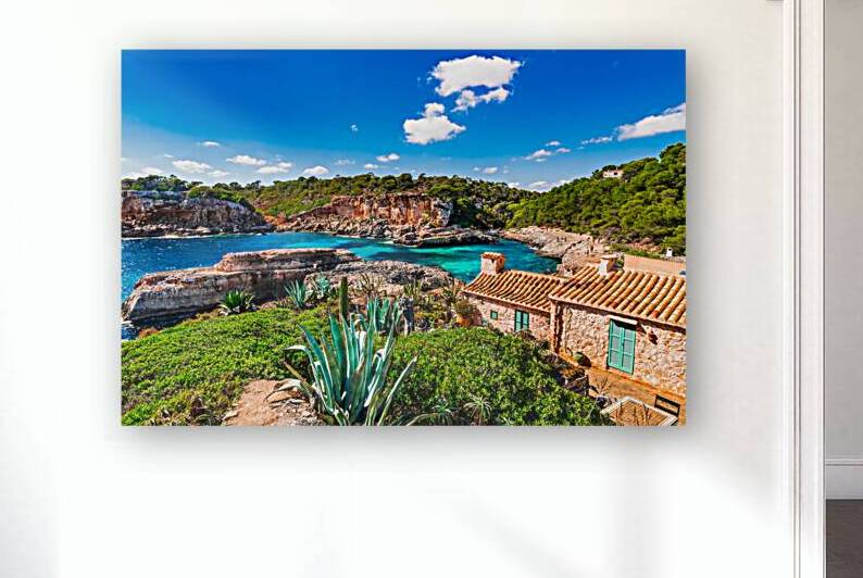 Idyllic view of Cala SAlmunia by alex