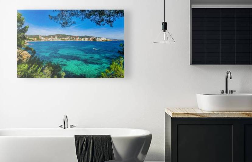 Magaluf beach on Mallorca by alex