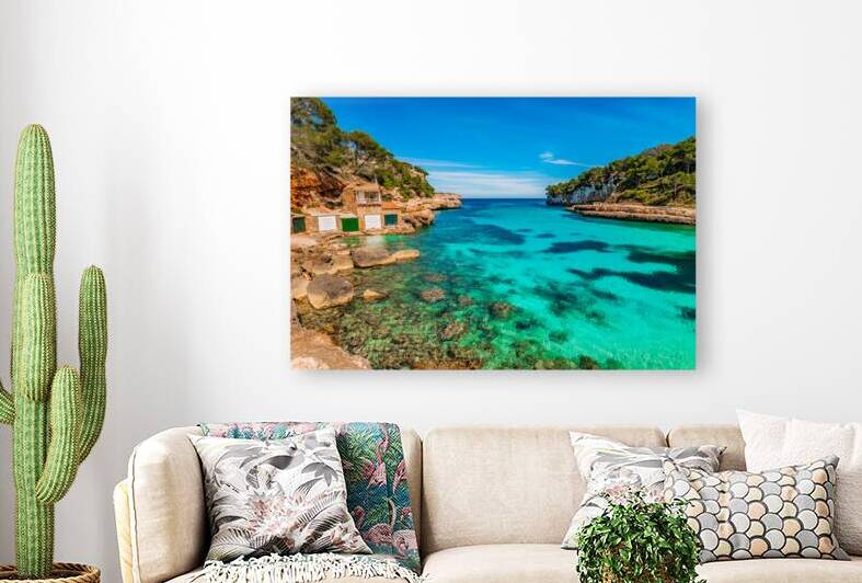Cala Llombards beach Mallorca Spain Reproduction