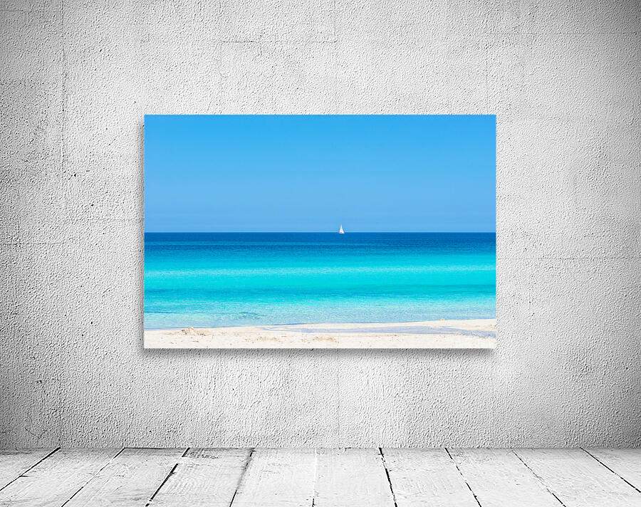 Summer sand beach background Wall Preview