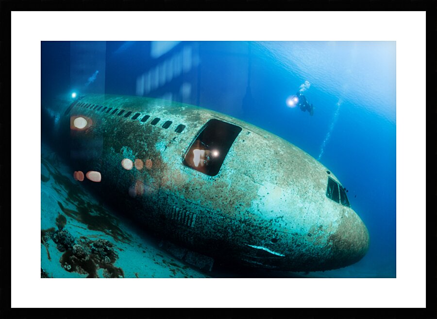 The TriStar plane wreck in Aqaba by Anthony Leydet