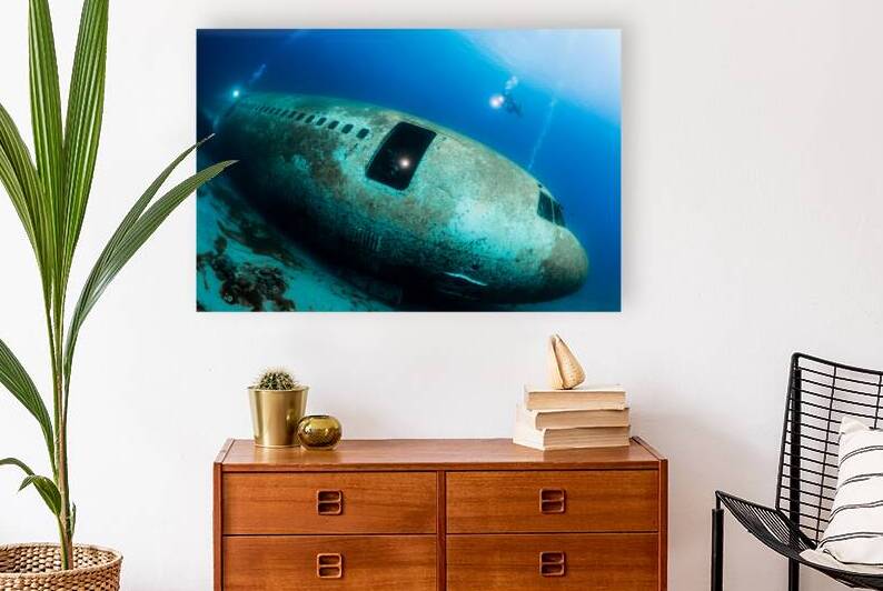The TriStar plane wreck in Aqaba by Anthony Leydet