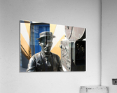 Buster Keaton Statue Acrylic Print