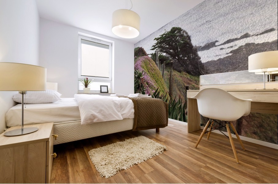 Nature Creates Mural print