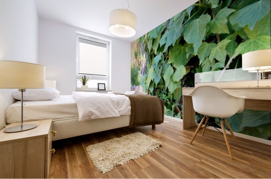 Green Ivy Mural print
