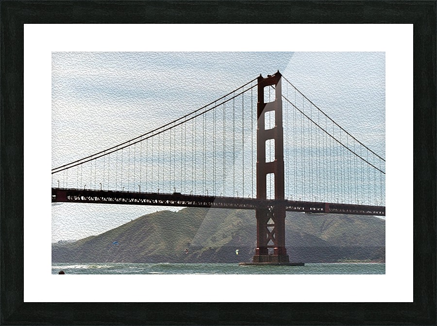 Golden Gate Bridge Picture Frame print