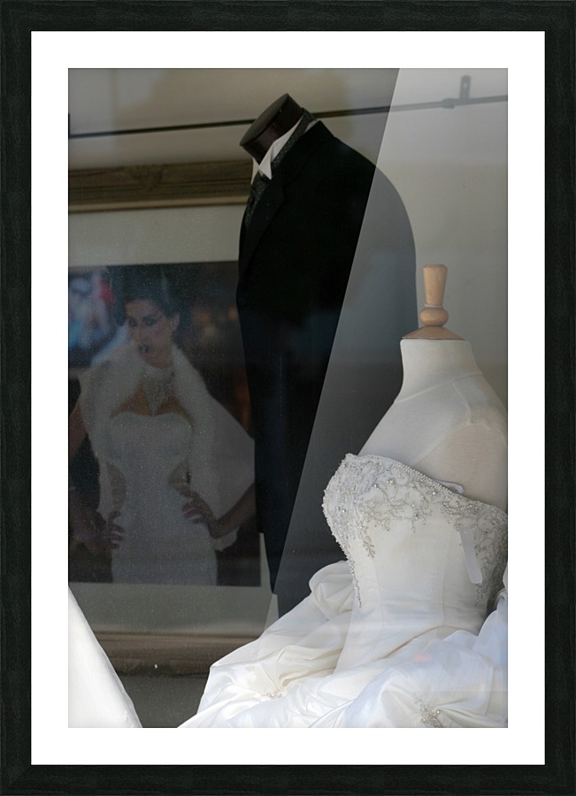 Mr. and Mrs. Forms Picture Frame print