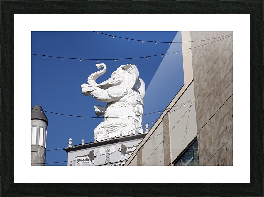 Hollywood Dancing Elephant Picture Frame print